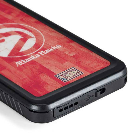 NBA Atlanta Hawks Hardwood Classics Galaxy S24 Plus Waterproof Case